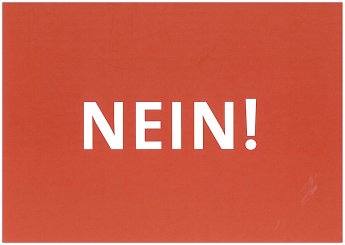 Bild der NEIN!-Karte